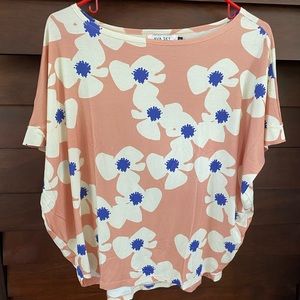 AVA SKY pink shirt Zinna by Fighting Eel